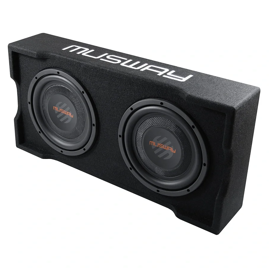 Musway MF210Q2 2x10" subwoofer i kasse v:1911648