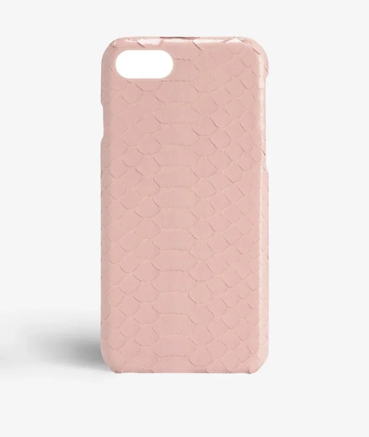 The Case Factory iPhone 8 Deksel Real Python Rose