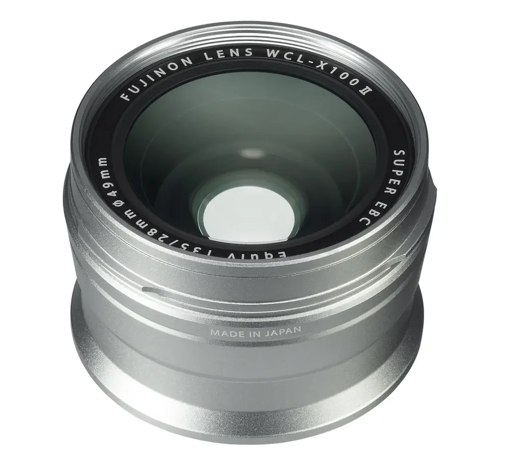Fujifilm WCL-X100 II Vidvinkelfors. Sølv v:4488732
