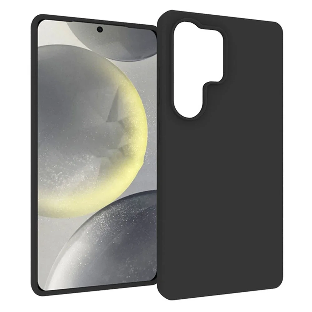 tectTech Samsung Galaxy S25 Ultra Tynt TPU-deksel, Svart