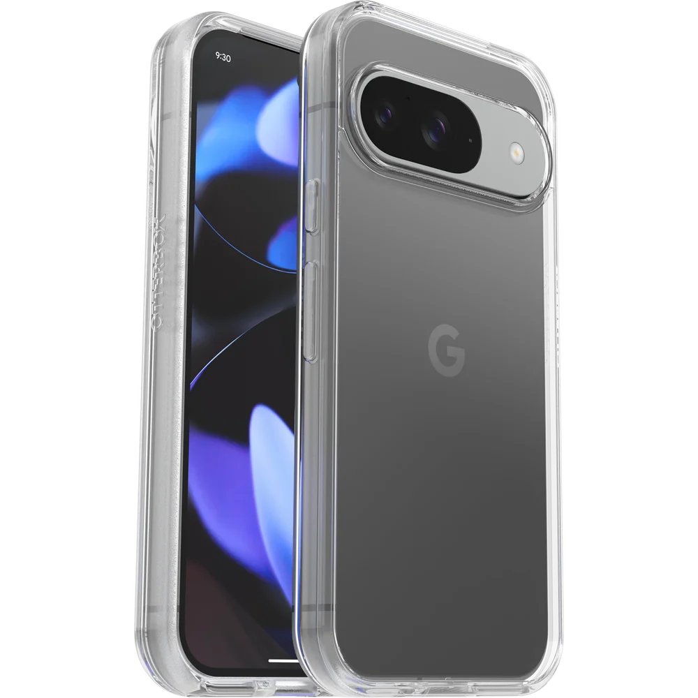 Otterbox Google Pixel 9 Støtsikkert deksel Symmetry, Gjennomsiktig