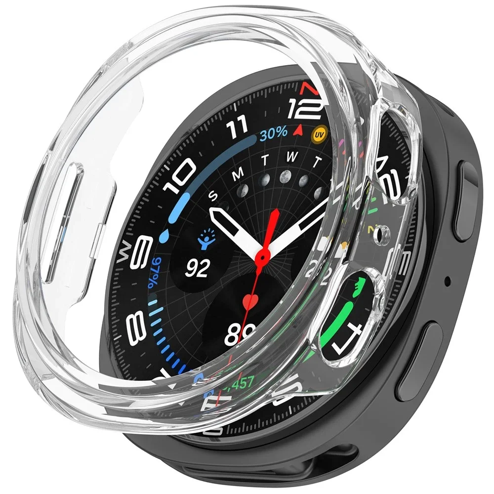 Samsung Galaxy Watch 8 44mm Hardt deksel, Gjennomsiktig