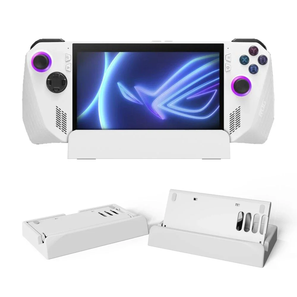 JYS Nintendo Switch OLED Praktisk bordstativ, Hvit JYS Nintendo Switch OLED Praktisk bordstativ, Hvit