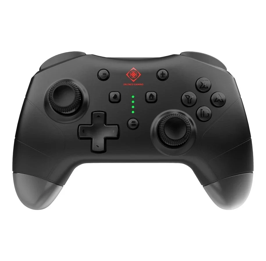Deltaco Gaming Trådløs minikontroller for Switch med Turbo-knapp, Svart