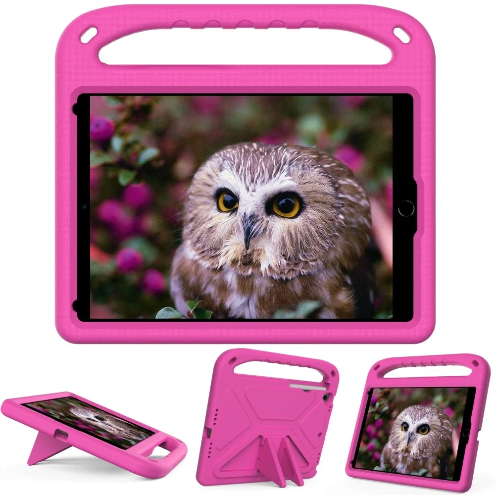 Apple iPad 10.2 7th Gen (2019) Støtsikkert deksel/etui med håndtak, Rosa Apple iPad 10.2 7th Gen (2019) Støtsikkert deksel/etui med håndtak, Rosa