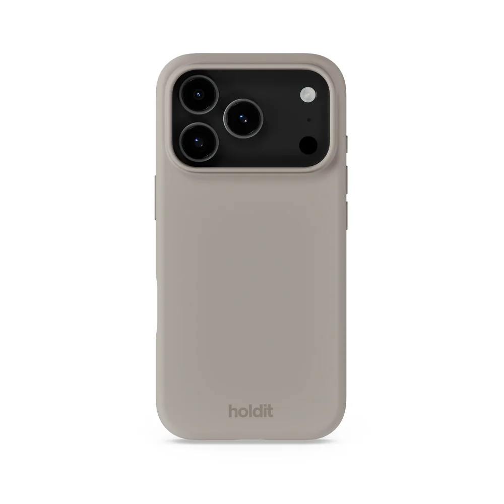 Holdit iPhone 17 Pro Max Silicone Case, Taupe Holdit iPhone 17 Pro Max Silicone Case, Taupe