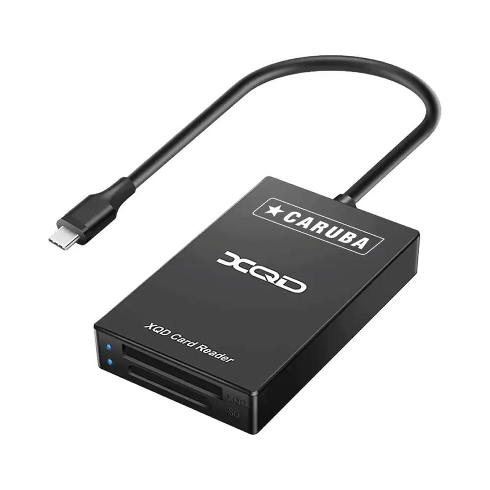 Caruba 2-i-1 Card Reader XQD + SD. USB-C v:4775092