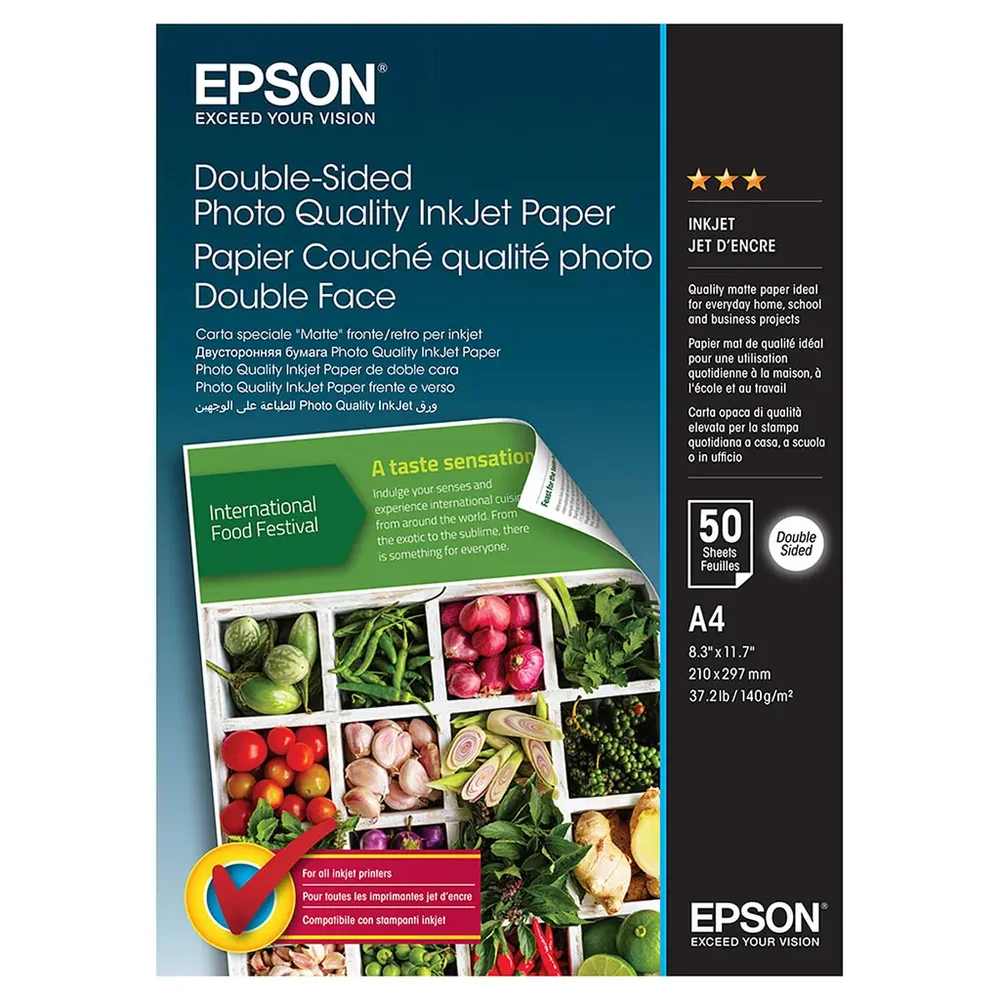Epson A4 Double-Sided Inkjet Paper 140g v:8578954