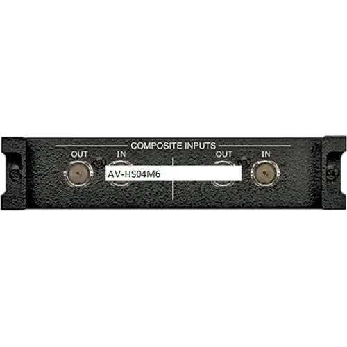 Panasonic Analog Composite Input Board v:1938586 Panasonic Analog Composite Input Board v:1938586