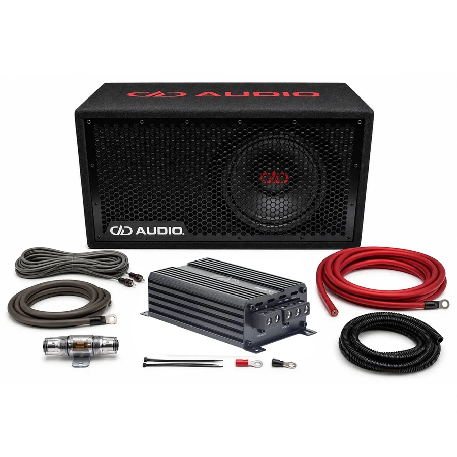 DD Audio basspakke 10" – 500W v:3295413 DD Audio basspakke 10" – 500W v:3295413