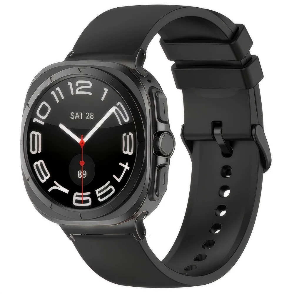 Samsung Galaxy Watch Ultra 2 (2026) Reim i silikon, Svart
