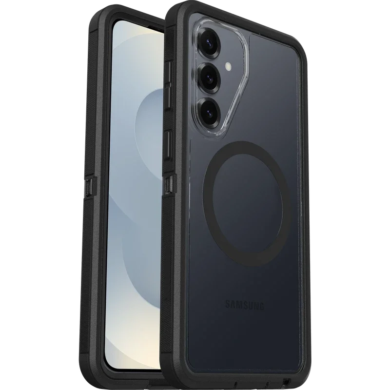 Otterbox Samsung Galaxy S26 Plus Defender XT Riktig støtsikkert MagSafe-deksel, Svart/gjennomsiktig