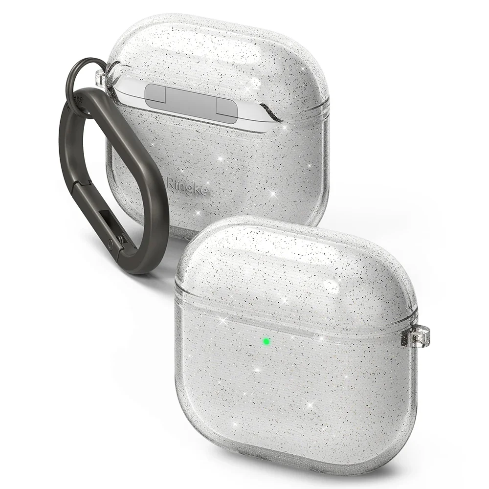 Ringke Apple AirPods 4 Air Deksel, Glitter Clear