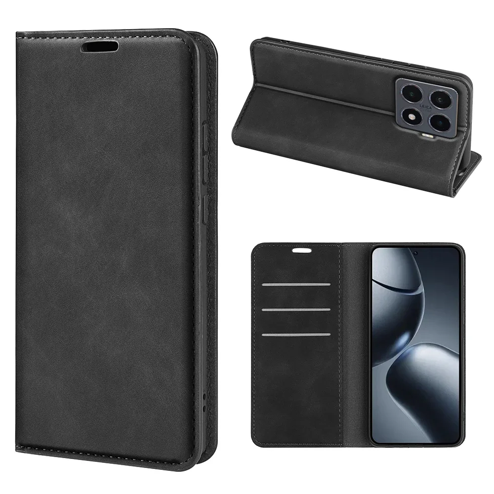 Xiaomi 15T Slankt etui med kortlomme, Svart
