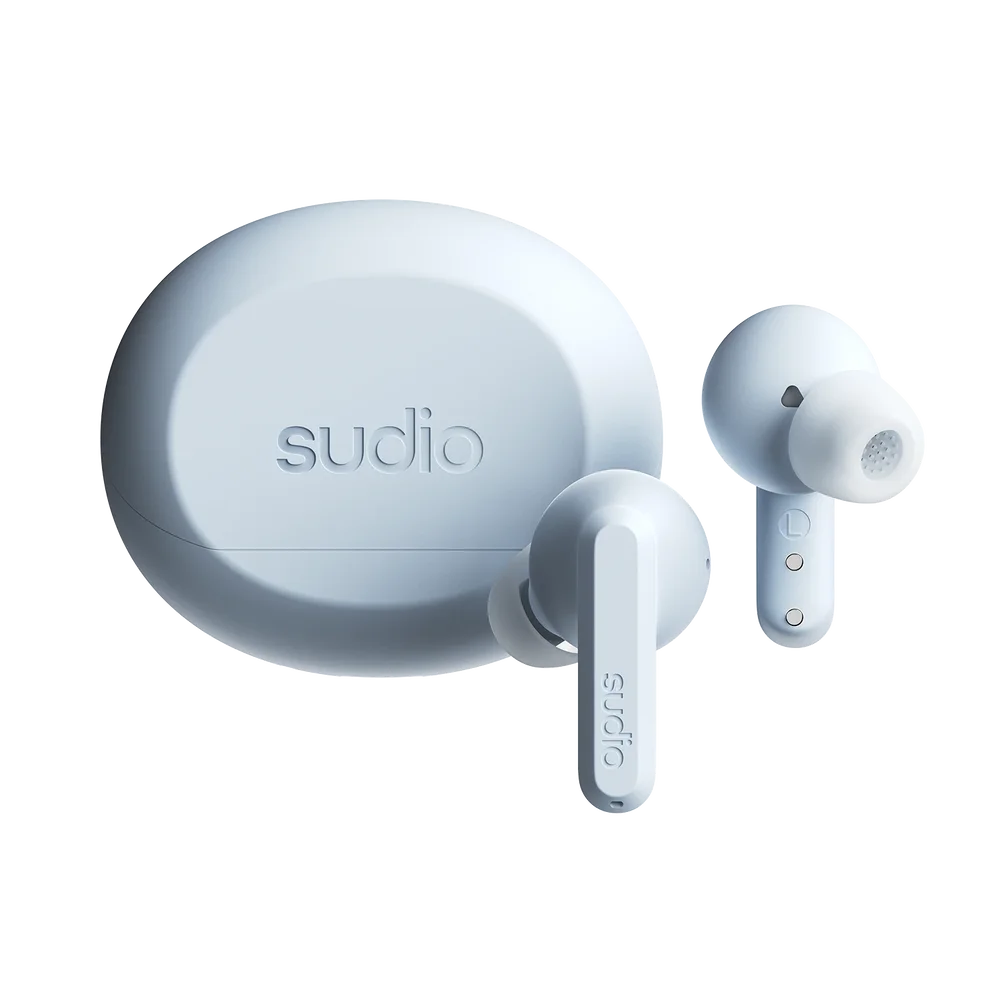 Sudio A3 Pro Trådløse In-ear hodetelefoner med støydemping, Blå Sudio A3 Pro Trådløse In-ear hodetelefoner med støydemping, Blå