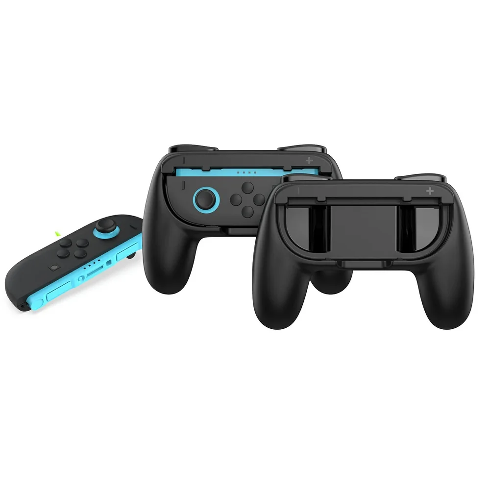 Dobe Nintendo Switch 2 Joy-Con ergonomiske håndkontroller, Svart Dobe Nintendo Switch 2 Joy-Con ergonomiske håndkontroller, Svart