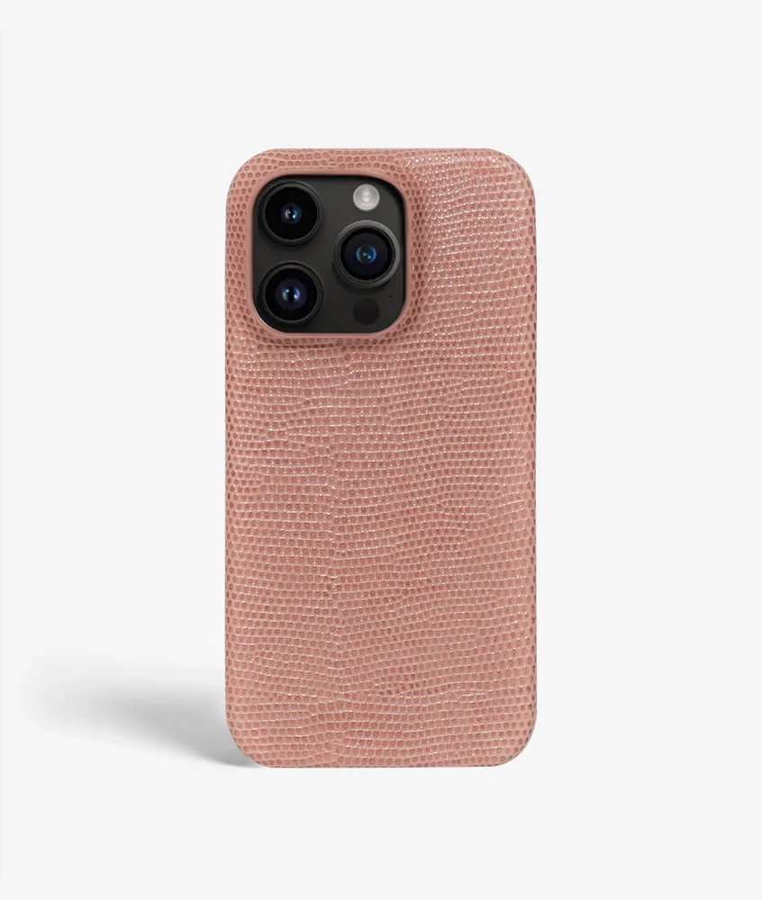 The Case Factory iPhone 13 Pro Deksel Lizard Rosa