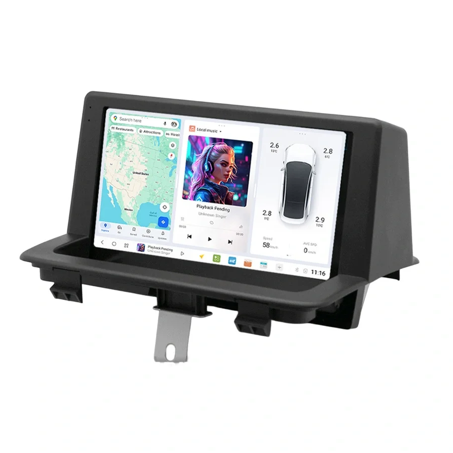 DUDU multimediaspiller med 9,5" skjerm v:1257488