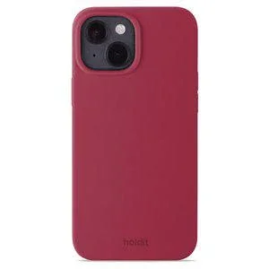 Holdit iPhone 14 Silicone Case, Red Velvet Holdit iPhone 14 Silicone Case, Red Velvet