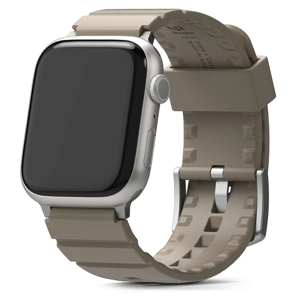Ringke Apple Watch Series 8 45mm Reim Rubber One Bold Gray Sand Ringke Apple Watch Series 8 45mm Reim Rubber One Bold Gray Sand