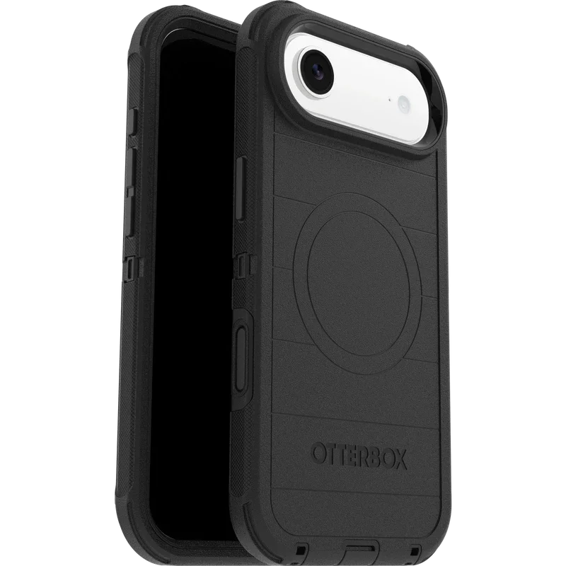 Otterbox iPhone Air Defender - Robust MagSafe mobildeksel med høy beskyttelsesgrad, Svart