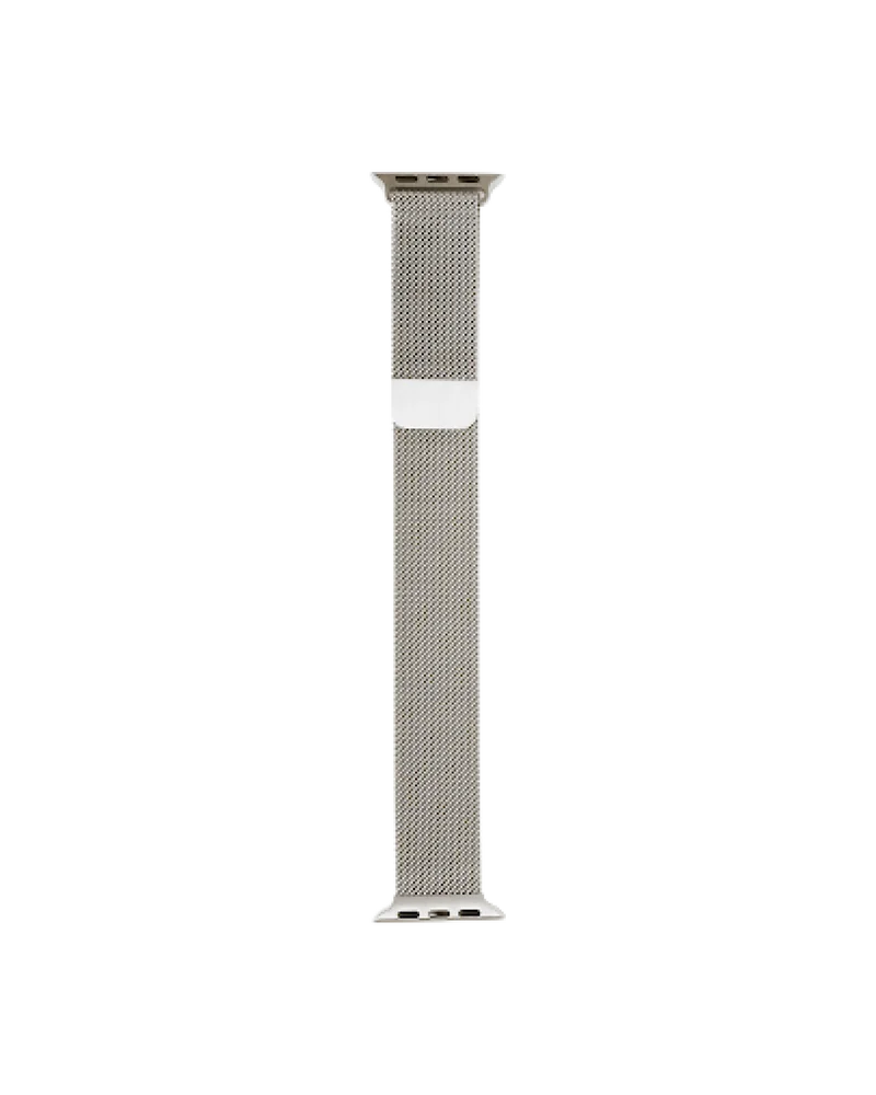 iDeal Of Sweden Apple Watch Ultra 49mm 4th Gen Milanese-armbånd, Sølv