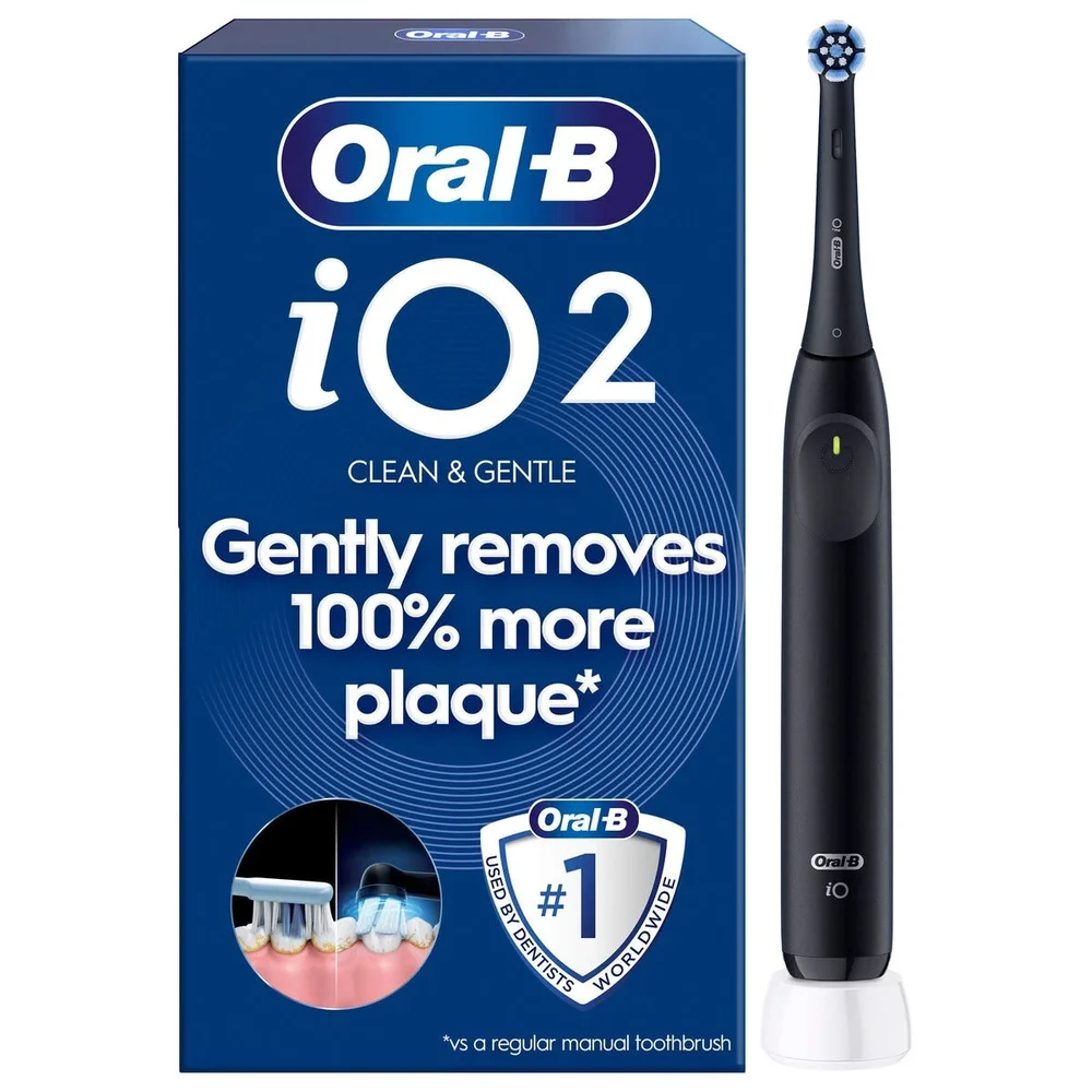 Oral-B iO 2 elektrisk tannbørste, Svart