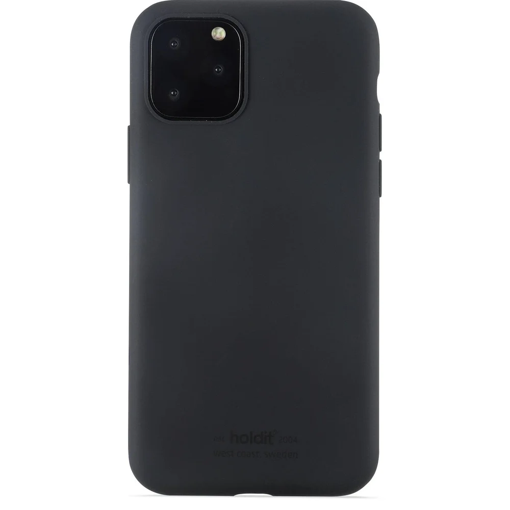 Holdit iPhone X/XS Silicone Case, Black Holdit iPhone X/XS Silicone Case, Black