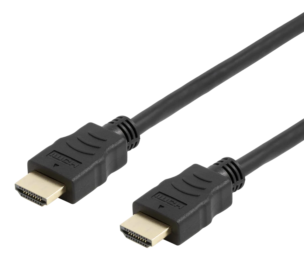 Deltaco Fleksibel HDMI-kabel høyhastighet 4K UHD 30Hz 5m Deltaco Fleksibel HDMI-kabel høyhastighet 4K UHD 30Hz 5m