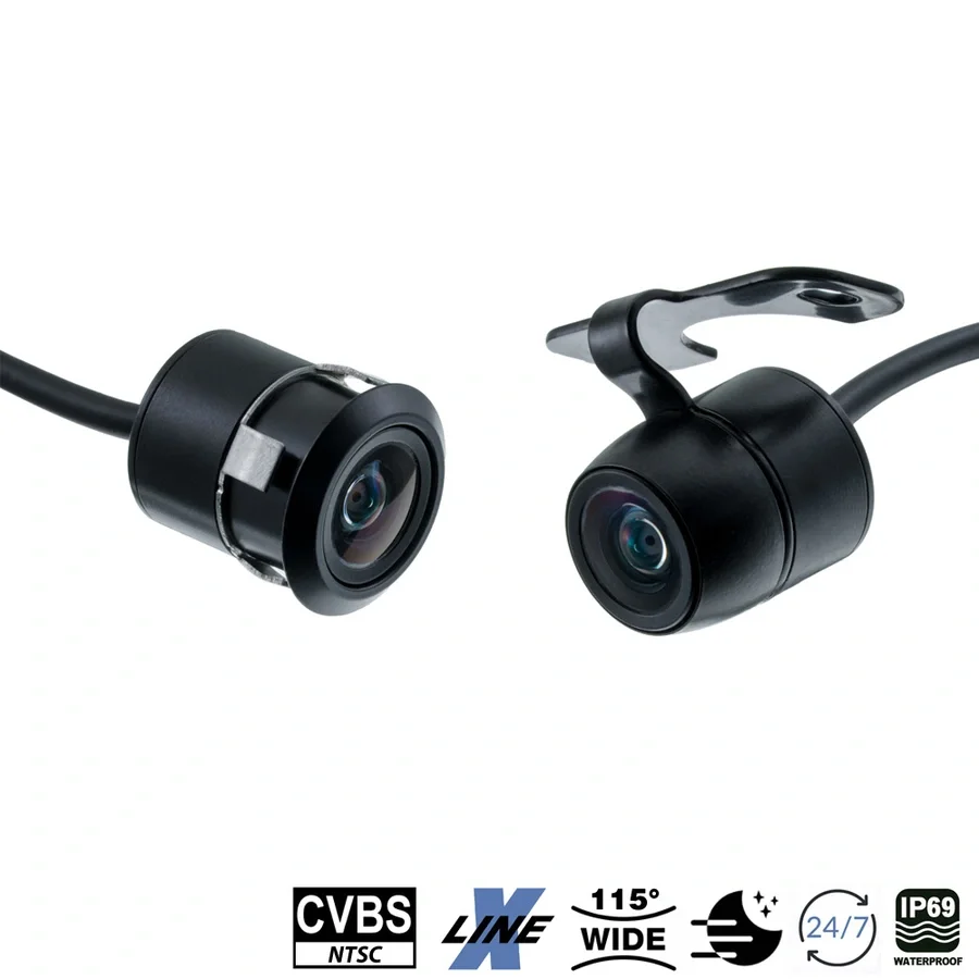 Ampire Mini ryggekamera (CVBS) v:2893815 Ampire Mini ryggekamera (CVBS) v:2893815