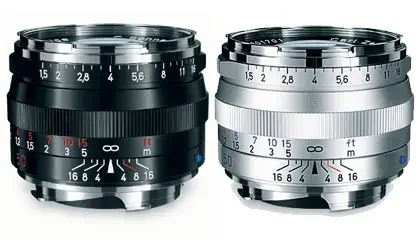 Zeiss C Sonnar T* 50mm f/1.5 ZM sølv v:3239888