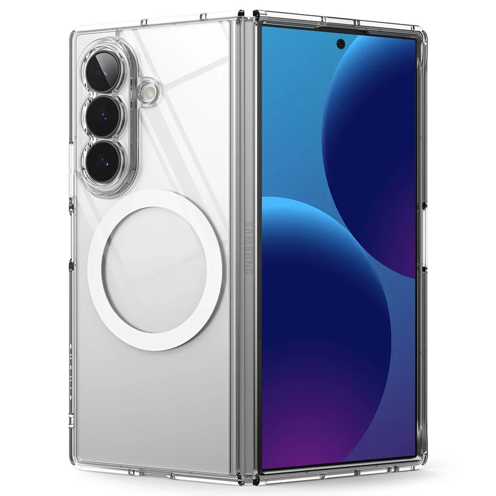 Ringke Samsung Galaxy Z Fold 8 Ultra Fusion MagSafe Deksel, gjennomsiktig Ringke Samsung Galaxy Z Fold 8 Ultra Fusion MagSafe Deksel, gjennomsiktig