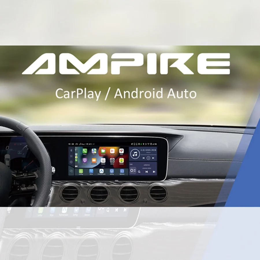 Ampire trådløs CarPlay/Android Auto/DAB v:4861267