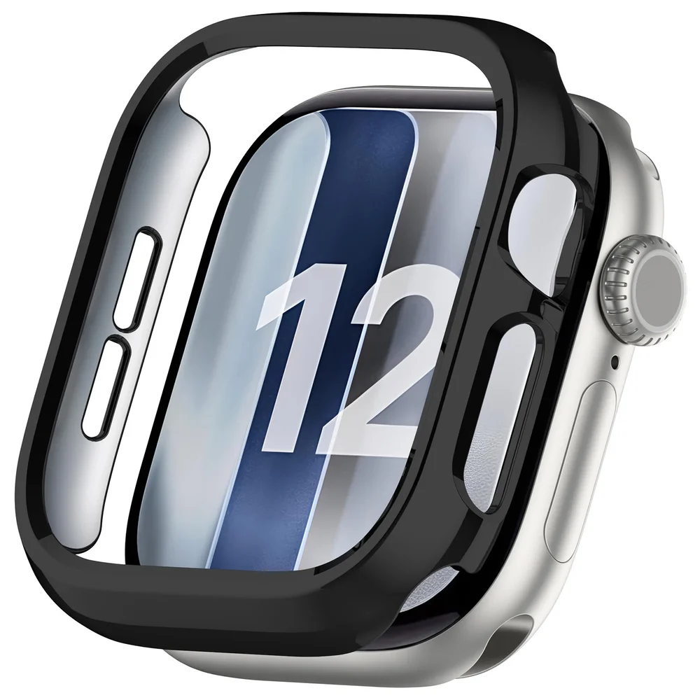 Apple Watch Series 12 46mm Hardt deksel, Svart