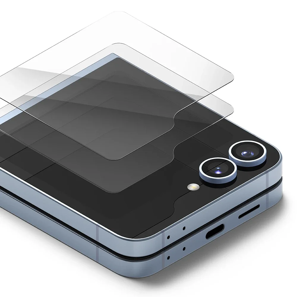 Ringke Samsung Galaxy Z Flip 7 FE Ytterskjermbeskytter i glass (2-pack) Ringke Samsung Galaxy Z Flip 7 FE Ytterskjermbeskytter i glass (2-pack)