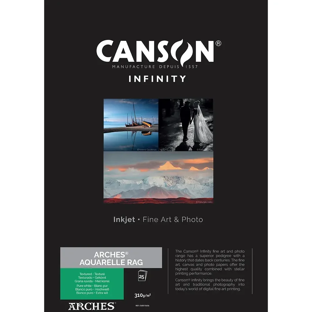 Canson Arches Aquarelle Rag (Pure White) v:6611519
