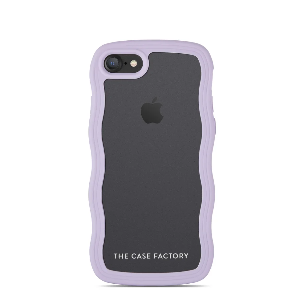 The Case Factory iPhone 7 The Wave Case, Lilla The Case Factory iPhone 7 The Wave Case, Lilla
