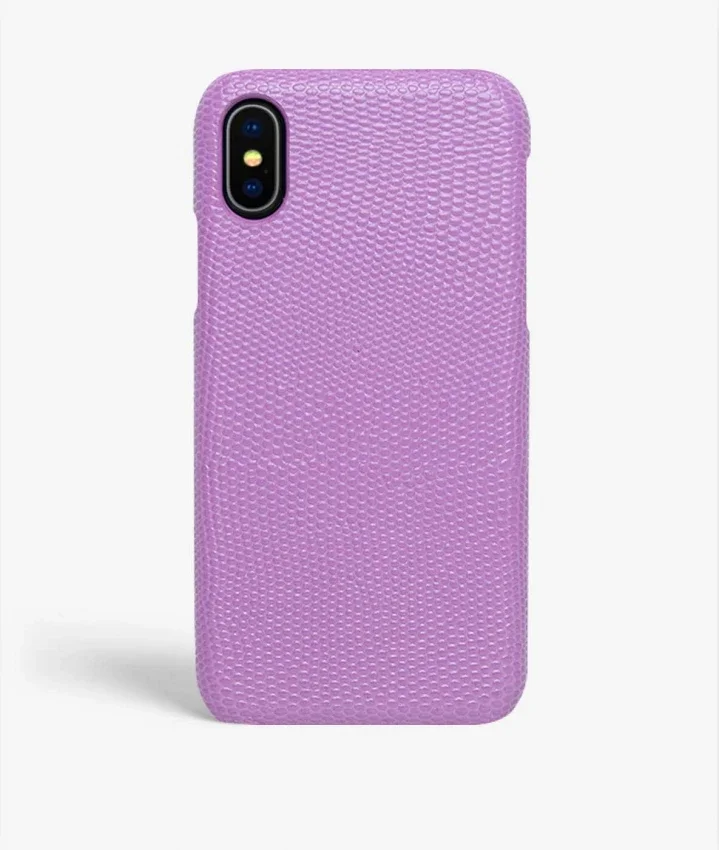 The Case Factory iPhone X/XS Deksel Lizard Violet The Case Factory iPhone X/XS Deksel Lizard Violet