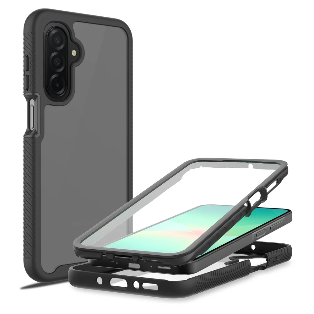 Mobique Samsung Galaxy A17 Deksel Full Protection, Svart/gjennomsiktig