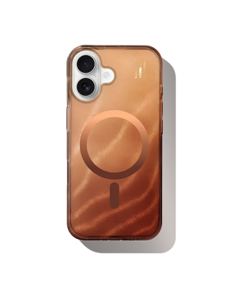 iDeal Of Sweden iPhone 17 Glitrende glitterdeksel MagSafe, Mocha Mousse