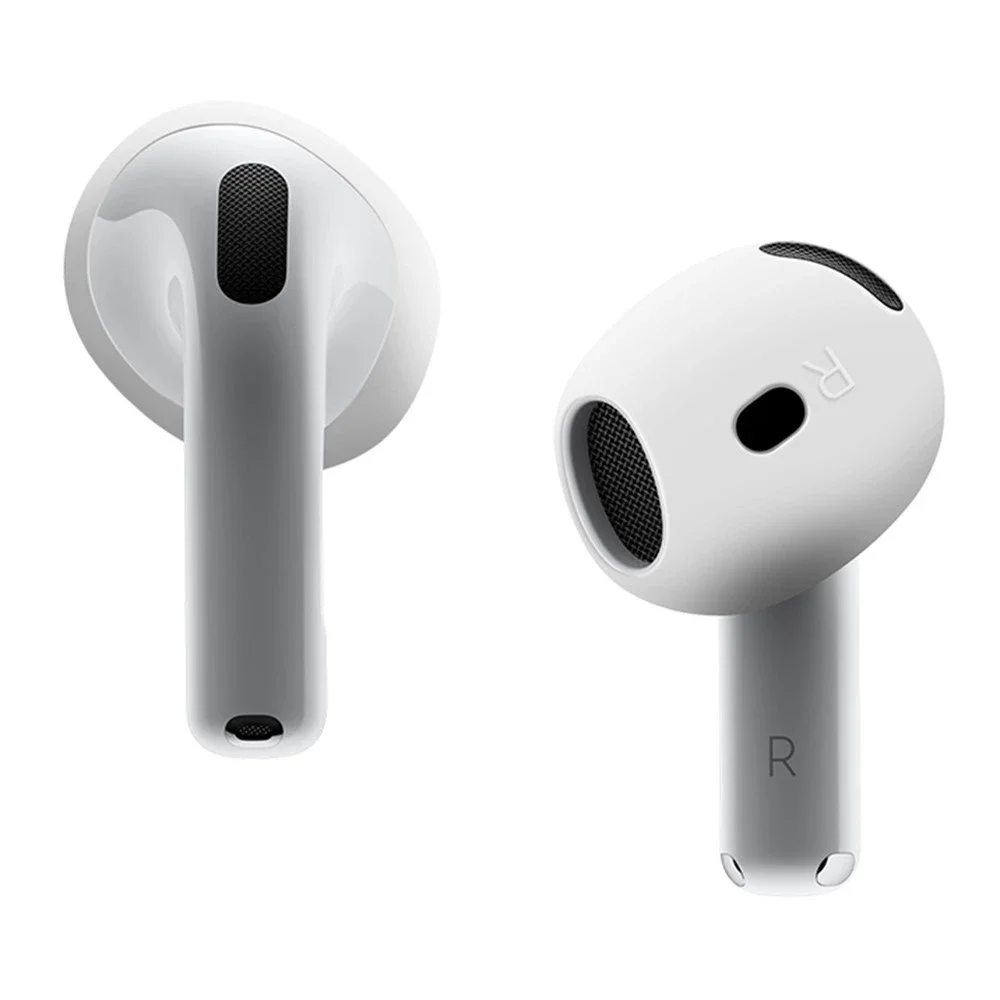 Apple AirPods 5 Øreputer i silikon, Frostet hvit