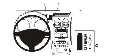 BRODIT BRODIT ProClip Nissan Qashqai 07- center - qty 1 - ProClip N v:7821775