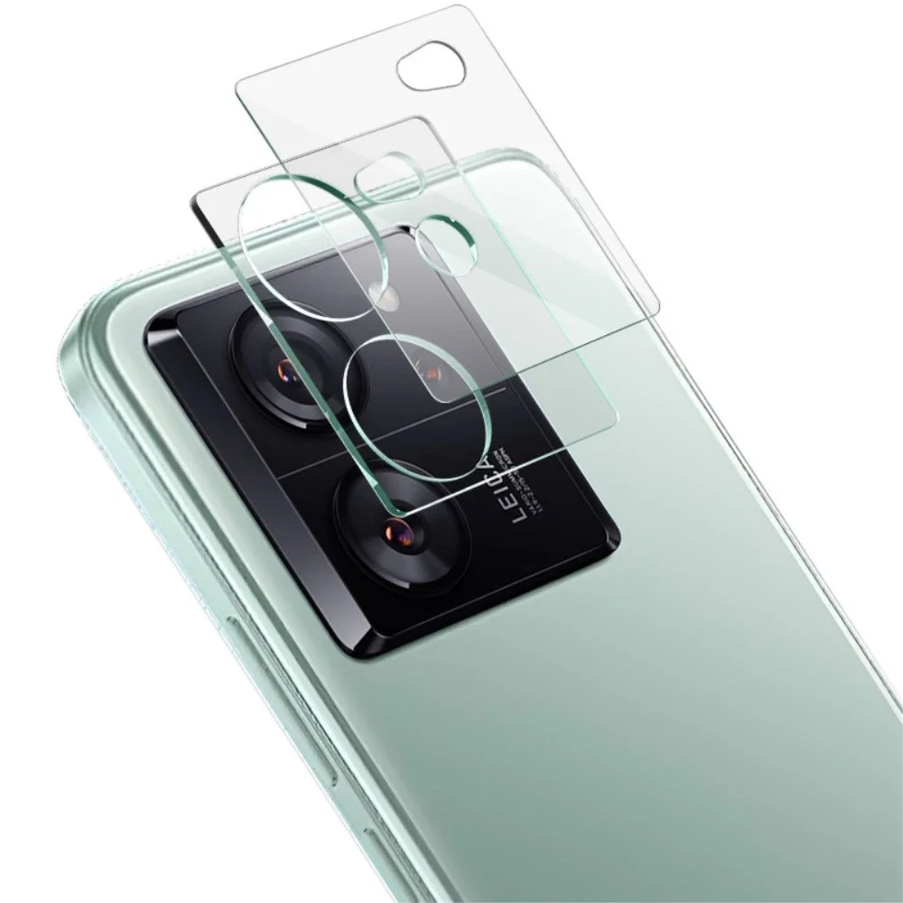 Imak Xiaomi 13T Pro Kameralinsebeskyttelse i glass, Gjennomsiktig